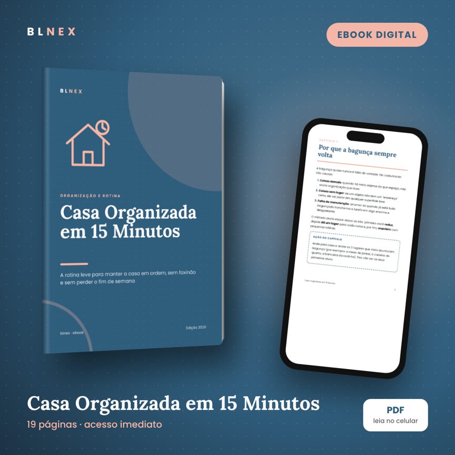 Casa Organizada em 15 Minutos