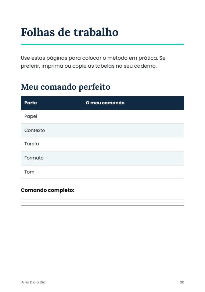 Página do ebook